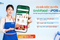 iPOS.vn bắt tay GrabFood: Giảm rào cản chi phí, thúc đẩy doanh nghiệp FnB tăng tốc