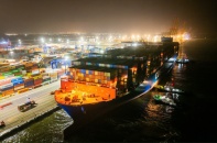 Bến số 5, 6 cảng Lạch Huyện tiếp nhận tàu trọng tải 197.000 DWT giảm tải 