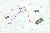 Dự án hiếm hoi liền kề 2 nhà ga Metro, kết nối 2 sân bay quốc tế