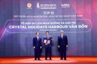 Crystal Holidays Harbour Vân Đồn xuất sắc lọt Top 10 Khu đô thị du lịch nghỉ dưỡng giải trí tốt nhất Việt Nam năm 2026