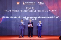 Hải Phát Land được vinh danh, mở rộng dấu ấn SGO Group trên bản đồ nhà ở xã hội