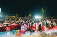Hơn 5.000 lượt du khách đổ về phố đi bộ Heragon City trong đêm khai mạc