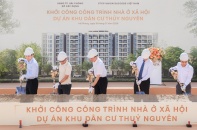 Khởi công khu nhà ở xã hội quy mô gần 1.000 căn tại Khu đô thị Vlasta - Thủy Nguyên