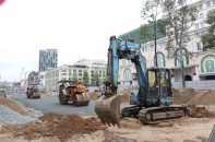 Tuyến Metro số 1: Ga Nhà hát TP.HCM tiến gần tới đích