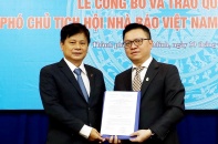 Ông Trần Trọng Dũng làm Phó chủ tịch Hội Nhà báo Việt Nam 