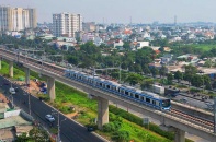 Những hình ảnh đầu tiên của tuyến Metro Bến Thành - Suối Tiên trong ngày chạy thử