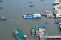 Cận cảnh vị trí dự kiến xây tuyến đường vượt biển Cần Giờ nối Vũng Tàu