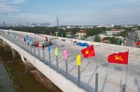 [Ảnh] Diện mạo cầu cạn Vành đai 3 TP.HCM trước ngày thông xe kỹ thuật