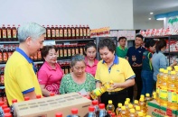 Siêu thị mini 0 đồng lan tỏa Tết ấm áp tới 15.000 lao động khó khăn tại TP.HCM