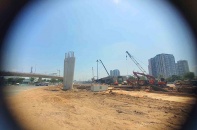 [Ảnh] Nút giao An Phú cửa ngõ phía Đông TP.HCM tăng tốc thi công, dần lộ diện hình hài dự án