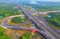 [Ảnh] Tiến độ mở rộng cao tốc TP.HCM - Long Thành sau hơn 6 tháng khởi công