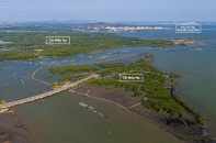 [Ảnh] Khu vực xây cảng Cái Mép Hạ hơn 50.800 tỷ đồng nhìn từ trên cao