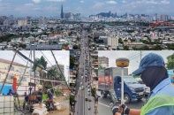 [Ảnh] Quốc lộ 13 được khởi công mở rộng, diện mạo cửa ngõ phía Bắc TP.HCM chuyển mình