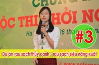 Dự án khởi nghiệp: Rau sạch siêu năng suất