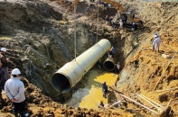 Nhà thầu Trung Quốc cấp ống cho Dự án Cấp nước sông Đà số 2: Lại lo “đội giá”, giãn tiến độ