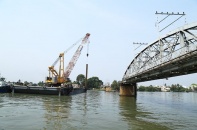 Cầu Ghềnh sắp thông, Đường sắt Bắc Nam chuẩn bị hoạt động bình thường