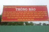 Dự án Khu đô thị Đông Bình Dương: Bán nền trên đất của... người khác 