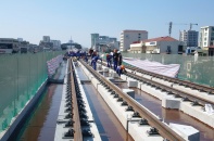 Đường sắt đô thị Cát Linh - Hà Đông dồn sức chuẩn bị chạy thử không tải