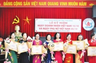 Hội Doanh nhân nữ tỉnh Thái Bình: Sản xuất, kinh doanh giỏi, tích cực làm việc thiện