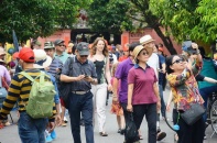 Du khách quốc tế yên tâm khám phá Hà Nội