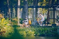 Nhịp sống xanh tại Khu đô thị Vạn Phúc 