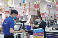 Tăng thanh toán không dùng tiền mặt trong hệ thống siêu thị