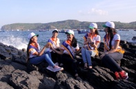 Hoa hậu Hữu nghị ASEAN 2017: Ghềnh Đá Đĩa làm say lòng các người đẹp Đông Nam Á