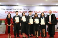 Pegasus Đà Nẵng tổ chức khai giảng và trao bằng tốt nghiệp năm học 2017