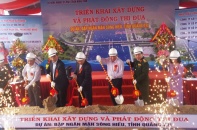 Triển khai xây dựng Dự án đập ngăn mặn 500 tỷ tại Quảng Trị