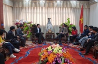 Công ty TNHH Khu Công nghiệp Việt Nam - Singapore (VSIP) khảo sát đầu tư tại Quảng Trị