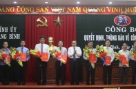 Quảng Bình công bố các quyết định, phân công, bổ nhiệm cán bộ chủ chốt