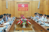 AFD làm việc với Quảng Trị về dự án phát triển đô thị ven biển miền Trung