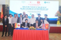 Ký kết hợp đồng liên doanh thành lập Công ty sản xuất Cát thạch anh cao cấp tại Quảng Trị