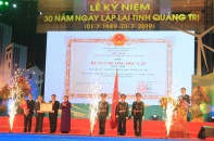 Quảng Trị đón nhận Huân chương Độc lập hạng Nhất