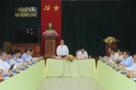 Ban Kinh tế Trung ương làm việc với tỉnh Quảng Trị về phát triển kinh tế xã hội