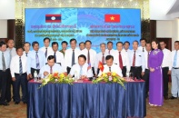 Ký kết thỏa thuận hợp tác cấp cao 3 tỉnh Quảng Trị - Salavan - Savannakhet