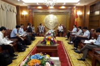 Tập đoàn GS Engineering & Construction Corp và Công ty TNHH C&N Vina tìm hiểu đầu tư tại Quảng Trị