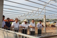 Chủ tịch Thừa Thiên Huế kiểm tra tiến độ tổ hợp dự án sản xuất, chế biến nông sản hữu cơ 