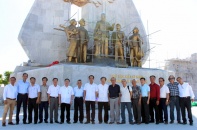 Nghiệm thu công trình Tượng đài Chủ tịch Hồ Chí Minh với Nhân dân Quảng Bình