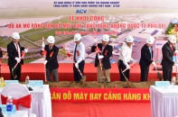 Khởi công Dự án Mở rộng sân đỗ máy bay Cảng Hàng không quốc tế Phú Bài