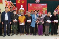 Trao quà Tết "Quỹ Thiện Tâm” đến với người nghèo huyện Lệ Thủy, Quảng Bình