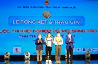 Trao giải Cuộc thi khởi nghiệp đổi mới sáng tạo Thừa Thiên Huế 2021