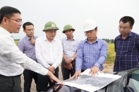 Đốc thúc tiến độ bàn giao mặt bằng cho Dự án hạ tầng BIIG2 Quảng Bình