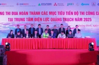 Phát động thi đua tại các dự án thuộc Trung tâm Điện lực Quảng Trạch