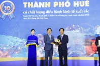 Thành phố Huế đứng thứ 6 trên bảng xếp hạng PCI năm 2024