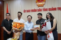 Đạo diễn, diễn viên nổi tiếng Bollywood "đổ bộ" Quảng Trị