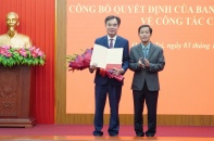 Công bố quyết định điều động, bổ nhiệm Trưởng Ban Tổ chức Tỉnh uỷ Quảng Trị