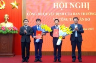 Tỉnh uỷ Quảng Trị công bố quyết định công tác cán bộ