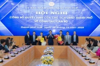 Huế công bố quyết định bổ nhiệm Chánh Thanh tra và Chánh Văn phòng UBND thành phố