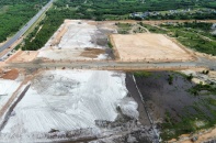 Dự án Khu công nghiệp Quảng Trị đã hoàn thành san nền đợt 1